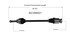 NCV66921 by GSP AUTO PARTS NORTH AMERICA INC - CV Axle Assembly, Rear, LH, for 1990-1994 Subaru Legacy