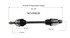 NCV68036 by GSP AUTO PARTS NORTH AMERICA INC - NEW CV AXLE