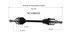 NCV68035 by GSP AUTO PARTS NORTH AMERICA INC - NEW CV AXLE