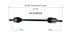 NCV68052 by GSP AUTO PARTS NORTH AMERICA INC - NEW CV Axle