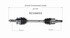 NCV68053 by GSP AUTO PARTS NORTH AMERICA INC - NEW CV Axle