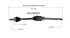 NCV69003 by GSP AUTO PARTS NORTH AMERICA INC - NEW CV Axle