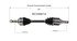 NCV69014 by GSP AUTO PARTS NORTH AMERICA INC - NEW CV AXLE