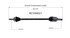 NCV69021 by GSP AUTO PARTS NORTH AMERICA INC - New CV Axle