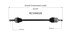 NCV69028 by GSP AUTO PARTS NORTH AMERICA INC - CV AXLE