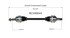 NCV69044 by GSP AUTO PARTS NORTH AMERICA INC - NEW CV Axle