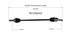 NCV69042 by GSP AUTO PARTS NORTH AMERICA INC - NEW CV Axle