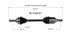 NCV69051 by GSP AUTO PARTS NORTH AMERICA INC - NEW CV Axle