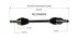 NCV69055 by GSP AUTO PARTS NORTH AMERICA INC - NEW CV Axle