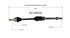 NCV69058 by GSP AUTO PARTS NORTH AMERICA INC - NEW CV Axle