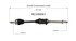 NCV69061 by GSP AUTO PARTS NORTH AMERICA INC - NEW CV Axle