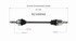 NCV69092 by GSP AUTO PARTS NORTH AMERICA INC - New CV Axle