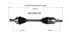 NCV69100 by GSP AUTO PARTS NORTH AMERICA INC - New CV Axle