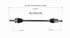 NCV69108 by GSP AUTO PARTS NORTH AMERICA INC - NEW CV Axle