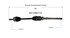 NCV69115 by GSP AUTO PARTS NORTH AMERICA INC - New CV Axle