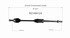 NCV69124 by GSP AUTO PARTS NORTH AMERICA INC - CV Axle Assy