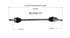 NCV69177 by GSP AUTO PARTS NORTH AMERICA INC - NEW CV Axle