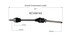 NCV69183 by GSP AUTO PARTS NORTH AMERICA INC - NEW CV Axle