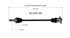 NCV69185 by GSP AUTO PARTS NORTH AMERICA INC - NEW CV Axle