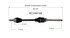 NCV69186 by GSP AUTO PARTS NORTH AMERICA INC - NEW CV Axle