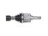 NCV69198 by GSP AUTO PARTS NORTH AMERICA INC - CV Axle - Front Left, 2017-2020 Toyota Sienna, 3.5L V6, Gas, Neoprene Boot, 28.66 in. Length