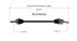 NCV69452 by GSP AUTO PARTS NORTH AMERICA INC - NEW CV AXLE