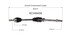 NCV69456 by GSP AUTO PARTS NORTH AMERICA INC - NEW CV AXLE