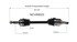 NCV69523 by GSP AUTO PARTS NORTH AMERICA INC - CV AXLE