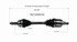 NCV69535 by GSP AUTO PARTS NORTH AMERICA INC - NEW CV AXLE