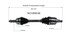 NCV69536 by GSP AUTO PARTS NORTH AMERICA INC - CV Axle Shaft Assembly