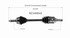 NCV69540 by GSP AUTO PARTS NORTH AMERICA INC - NEW CV AXLE