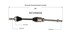 NCV69549 by GSP AUTO PARTS NORTH AMERICA INC - CV AXLE