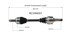 NCV69557 by GSP AUTO PARTS NORTH AMERICA INC - NEW CV AXLE