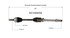 NCV69558 by GSP AUTO PARTS NORTH AMERICA INC - NEW CV AXLE