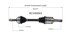 NCV69563 by GSP AUTO PARTS NORTH AMERICA INC - NEW CV AXLE