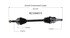 NCV69573 by GSP AUTO PARTS NORTH AMERICA INC - NEW CV AXLE