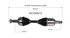 NCV69572 by GSP AUTO PARTS NORTH AMERICA INC - NEW CV Axle