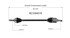 NCV69576 by GSP AUTO PARTS NORTH AMERICA INC - CV AXLE
