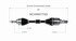 NCV69577XD by GSP AUTO PARTS NORTH AMERICA INC - NEW CV Axle