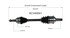 NCV69581 by GSP AUTO PARTS NORTH AMERICA INC - CV AXLE