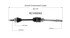 NCV69582 by GSP AUTO PARTS NORTH AMERICA INC - CV Axle Shaft Assembly