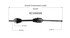 NCV69598 by GSP AUTO PARTS NORTH AMERICA INC - New CV Axle