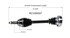 NCV69597 by GSP AUTO PARTS NORTH AMERICA INC - NEW CV AXLE