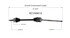 NCV69610 by GSP AUTO PARTS NORTH AMERICA INC - NEW CV AXLE