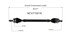 NCV71001K by GSP AUTO PARTS NORTH AMERICA INC - New CV Axle