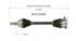 NCV72000 by GSP AUTO PARTS NORTH AMERICA INC - NEW CV AXLE