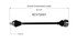 NCV72007 by GSP AUTO PARTS NORTH AMERICA INC - NEW CV Axle