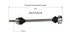 NCV72019 by GSP AUTO PARTS NORTH AMERICA INC - NEW CV AXLE