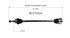 NCV72024 by GSP AUTO PARTS NORTH AMERICA INC - NEW CV Axle