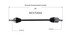 NCV72044 by GSP AUTO PARTS NORTH AMERICA INC - New CV Axle